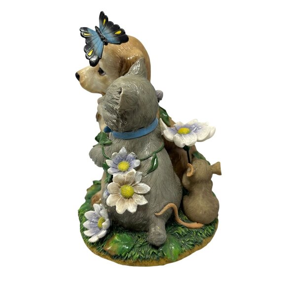 Fitz and Floyd Dog Cat Musical Figurine Everyday Musicals Good Old Summertime - Picture 2 of 11